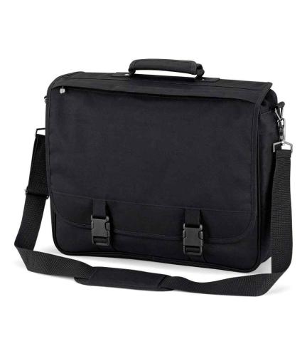 Quadra Portfolio Briefcase - Black - ONE